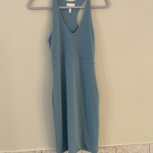 Leith/Nordstroms Turquoise Bodycon Dress